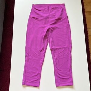 Lululemon High Rise Align Leggings 21” Size 10